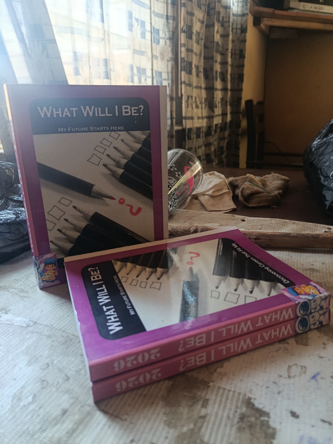 Printed What Will I Be? career-discovery book